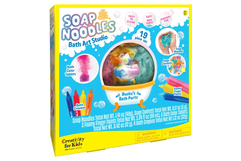 Soap Noodles Bath Art Gift Set