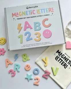 Soft Foam Magnetic Letters & Symbols - 150pc Set - For Magnetic Playwalls
