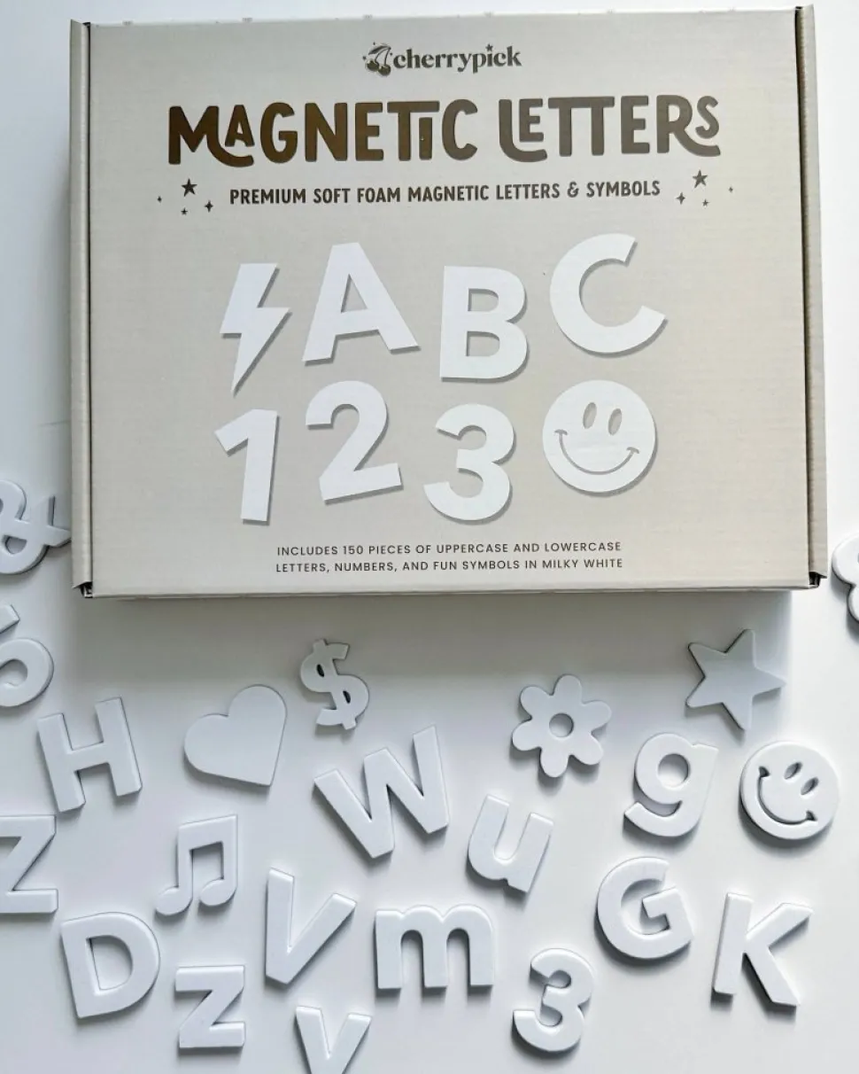 Soft Foam Magnetic Letters & Symbols - 150pc Set - For Magnetic Playwalls