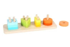 Sort & Stack Peg Puzzle