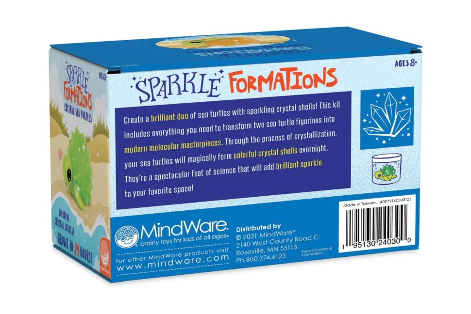 Sparkle Formations: Make Your Own Crystal Sea Turtle