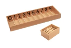 Spindle Box With 45 Spindles & Storage Box