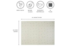 3 Sprouts Foam Puzzle Play Mat