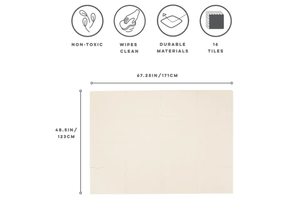 3 Sprouts Foam Puzzle Play Mat