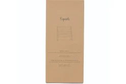 3 Sprouts Recycled Fabric Book Rack