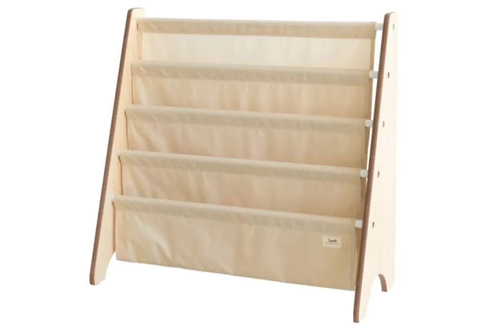 3 Sprouts Recycled Fabric Book Rack