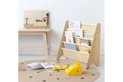 3 Sprouts Recycled Fabric Book Rack