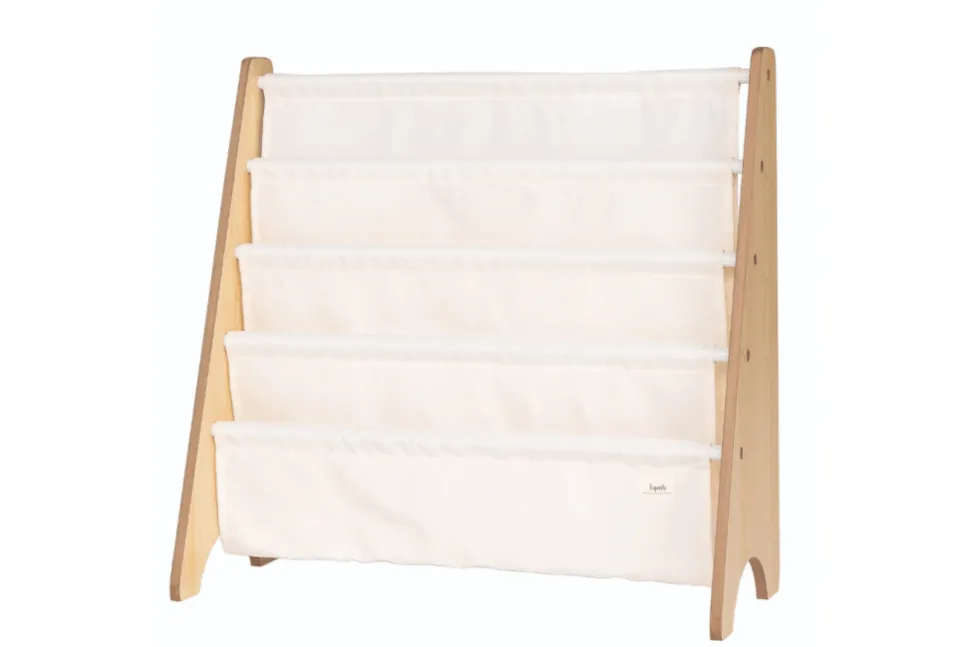 3 Sprouts Recycled Fabric Book Rack