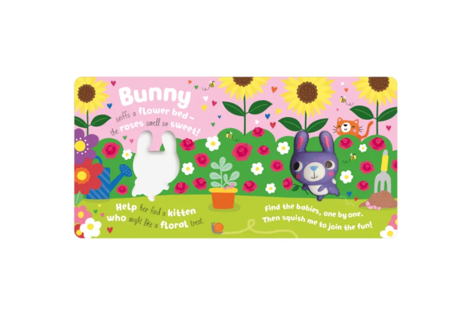 Squish 'n' Squeeze Bunny! Board Book