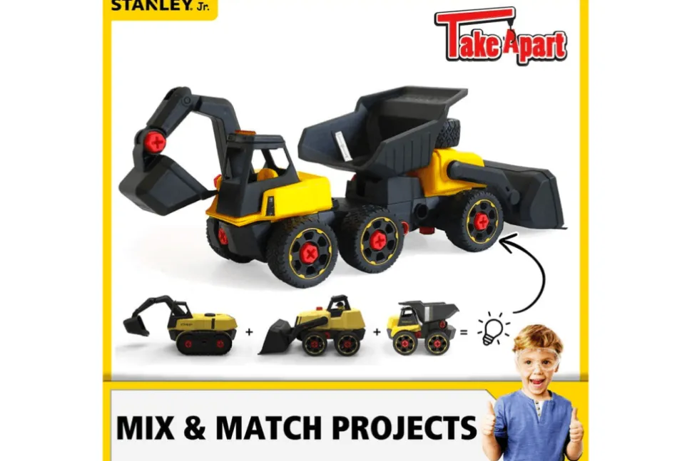 Stanley Jr. Take Apart Excavator XL