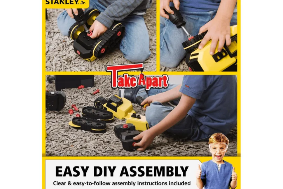 Stanley Jr. Take Apart Excavator XL