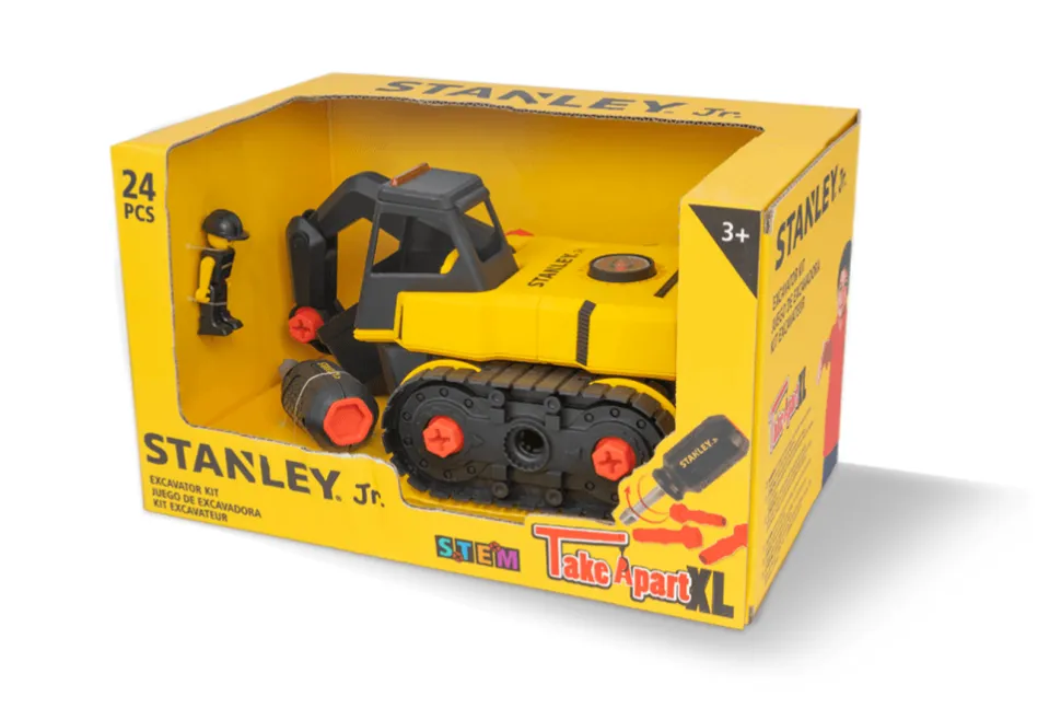 Stanley Jr. Take Apart Excavator XL