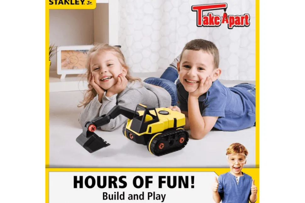 Stanley Jr. Take Apart Excavator XL