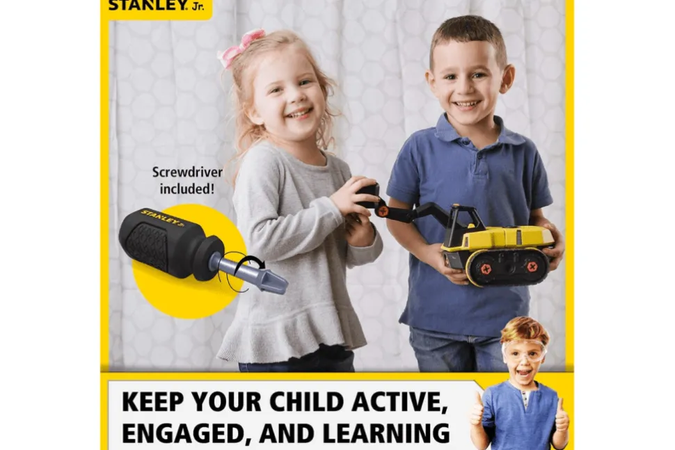 Stanley Jr. Take Apart Excavator XL