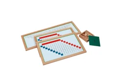Subtraction Working Charts 1, 2 & Blank and Wooden Stand