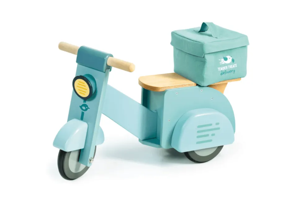 Tender Leaf Delivery Scooter