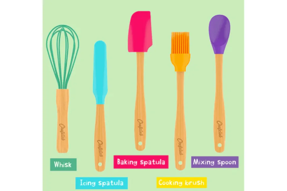 The Chefclub Kids Cooking Utensils