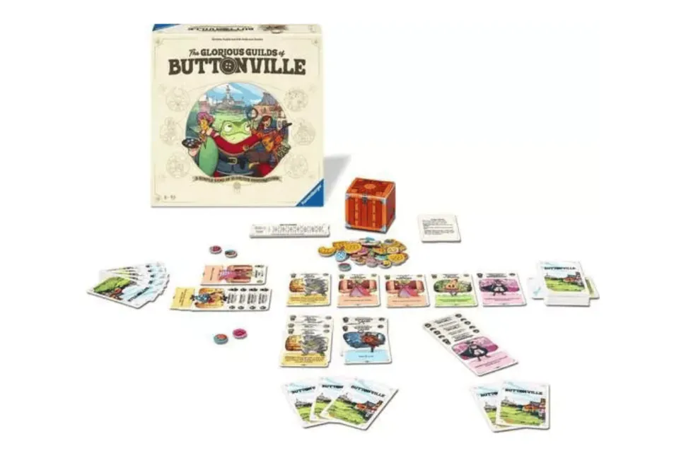 The Guilds of Buttonville Strategy Game