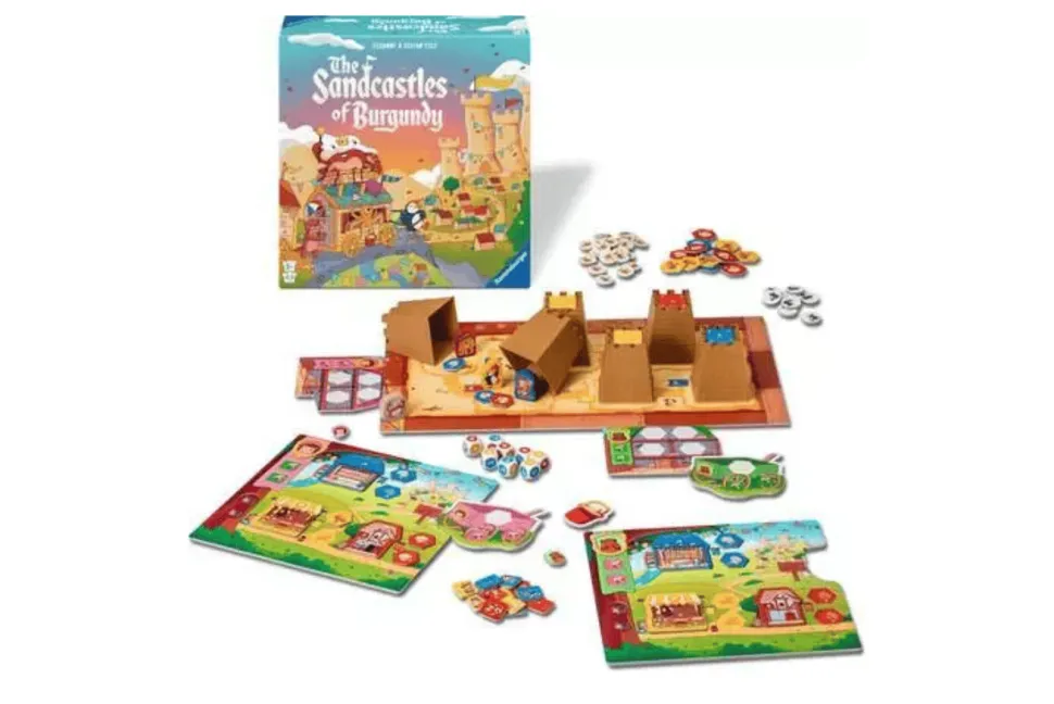 The Sandcastles of Burgundy Game - Ages 5+