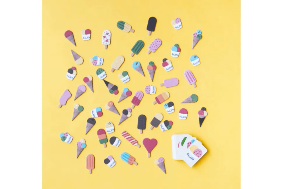 Tiny Game Gelato - Travel Game (Ages 4+)