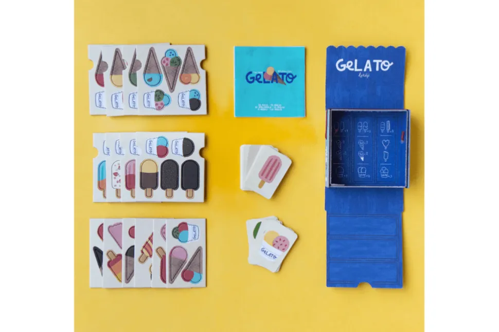 Tiny Game Gelato - Travel Game (Ages 4+)