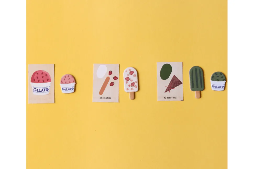 Tiny Game Gelato - Travel Game (Ages 4+)