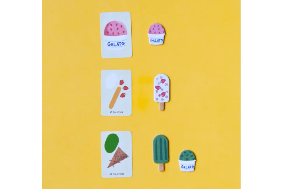 Tiny Game Gelato - Travel Game (Ages 4+)