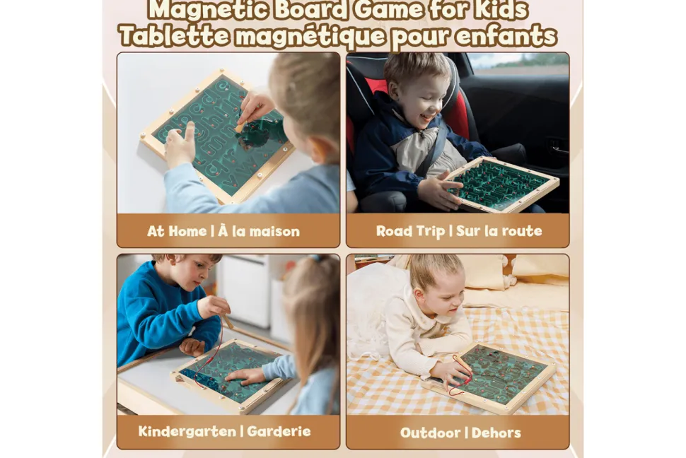 Topbright - Magnetic Alphabet Tracing Board