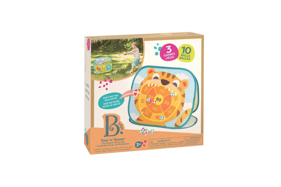 Toss & Score Velcro Ball Dartboard
