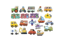 Transportation Magnets by Vilac