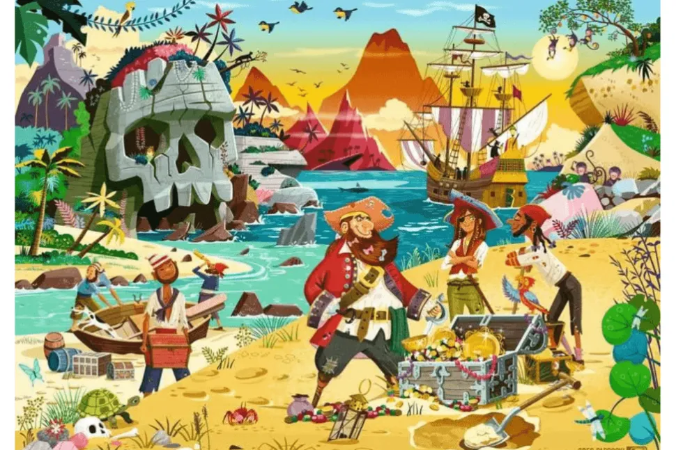 Treasure! 100 Piece Puzzle (Ages 6+)