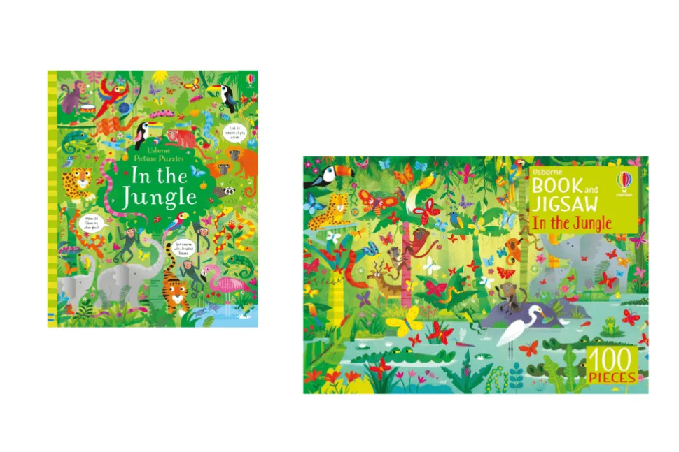 Usborne Picture Puzzles: Book + Puzzle