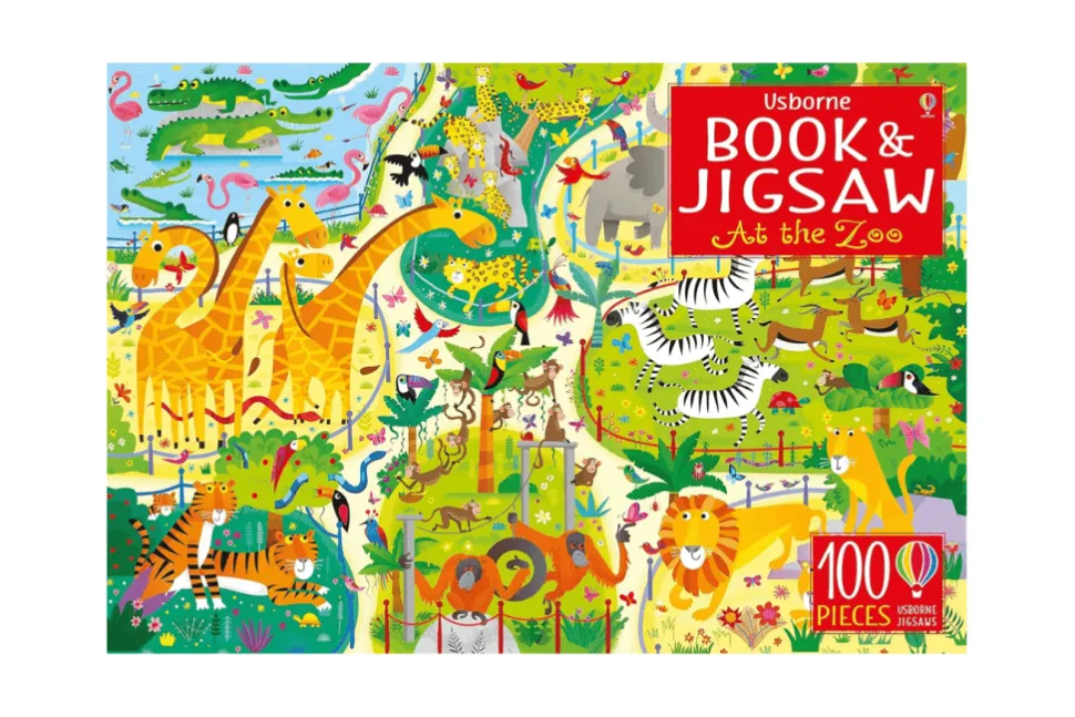 Usborne Picture Puzzles: Book + Puzzle