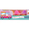 Vanilla Ice Cream Cone Erasers (Set of 6)