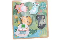 Vilac Touch and Feel Jungle Puzzle