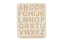 Wooden Alphabet Tracing Boards