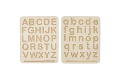 Wooden Alphabet Tracing Boards