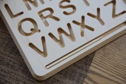 Wooden Alphabet Tracing Boards