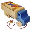 Wooden Blocks In A Truck
