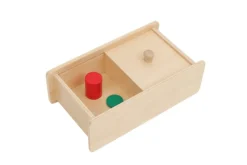 Wooden Box with Sliding Lid