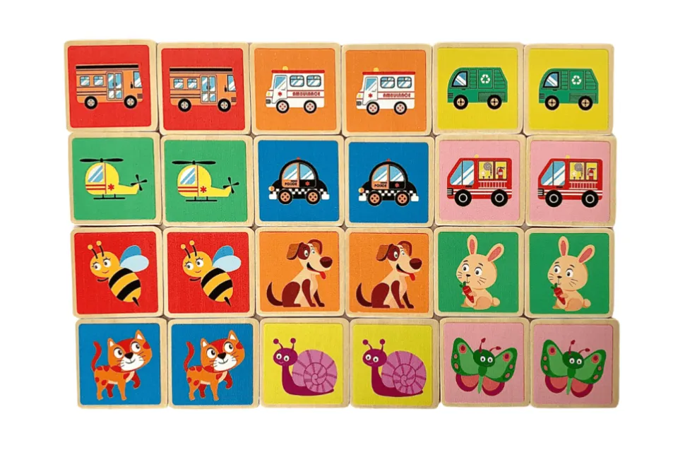 Wooden Memory Game