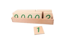 Wooden Number Cards with Box (1-9000) (Small and Large Available)