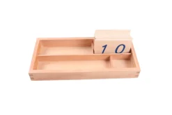 Wooden Number Cards with Box (1-9000) (Small and Large Available)