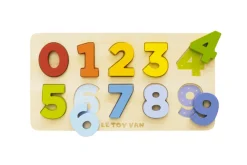 Wooden Number Puzzle