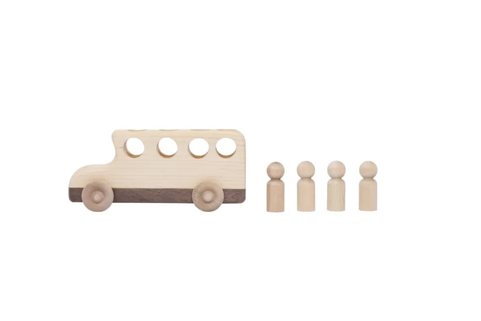 Wooden School Bus
