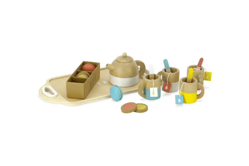 Wooden Tea Set