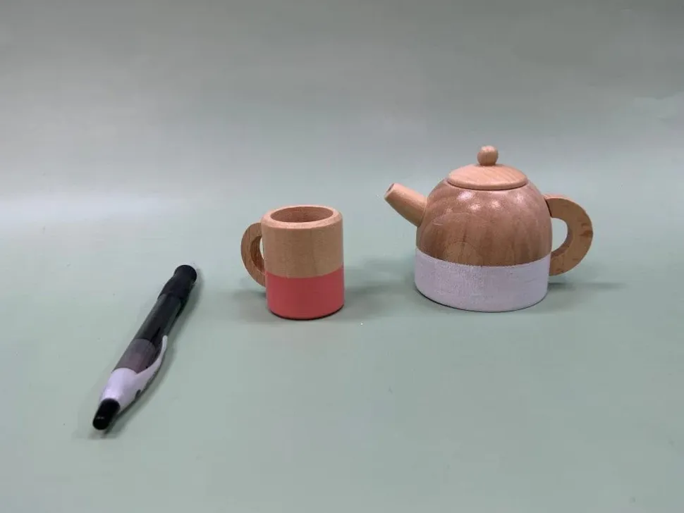 Wooden Tea Set