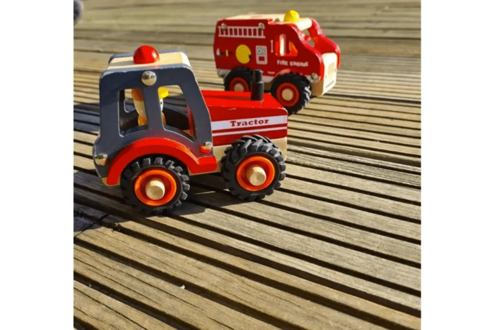 Wooden Tractor