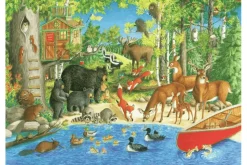 Woodland Friends 200 Piece Puzzle
