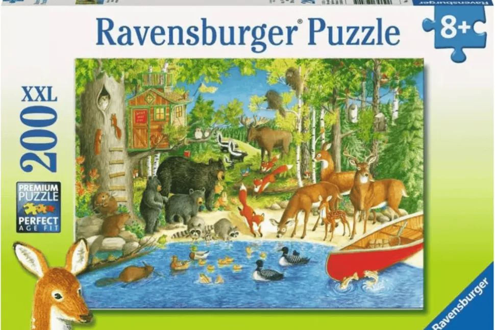 Woodland Friends 200 Piece Puzzle